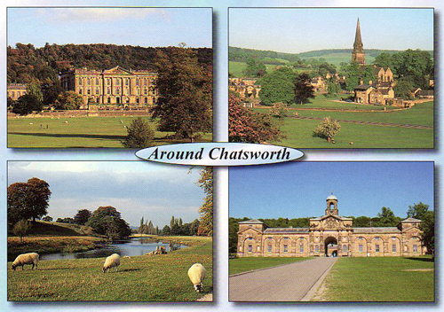 Around Chatsworth Postcards